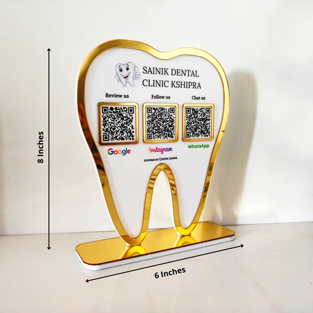 3 QR Standee (Dentist Special)
