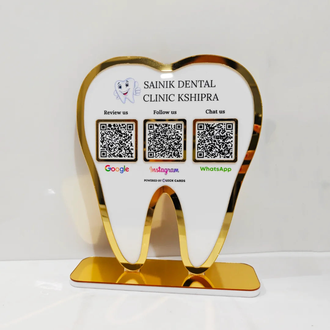 3 QR Standee (Dentist Special)