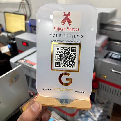 Vertical Google Review Standee