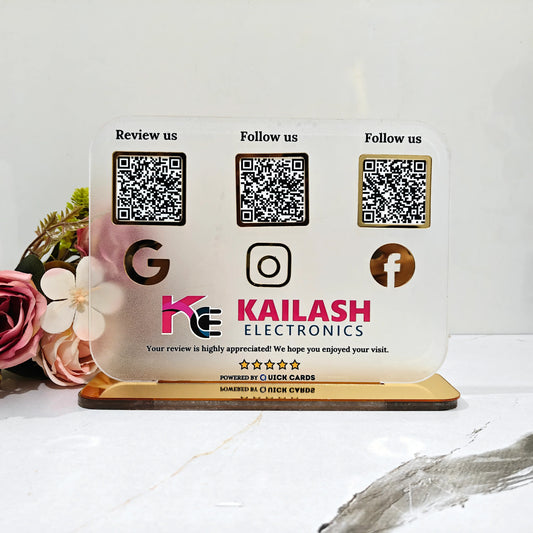 3 QR Semitransparent
