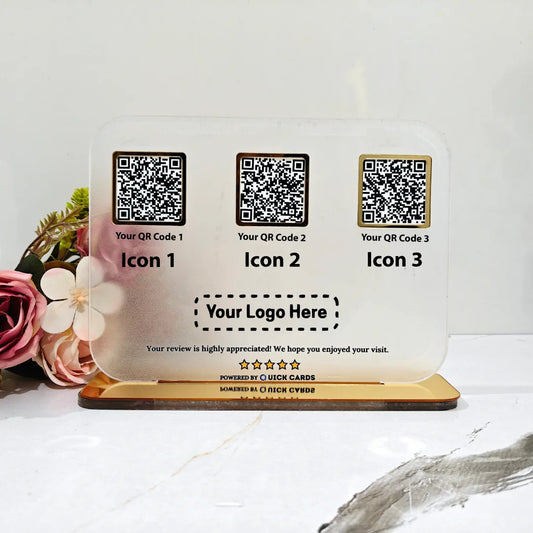3 QR Semitransparent