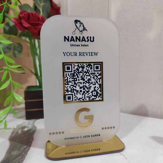 Vertical Google Review Standee