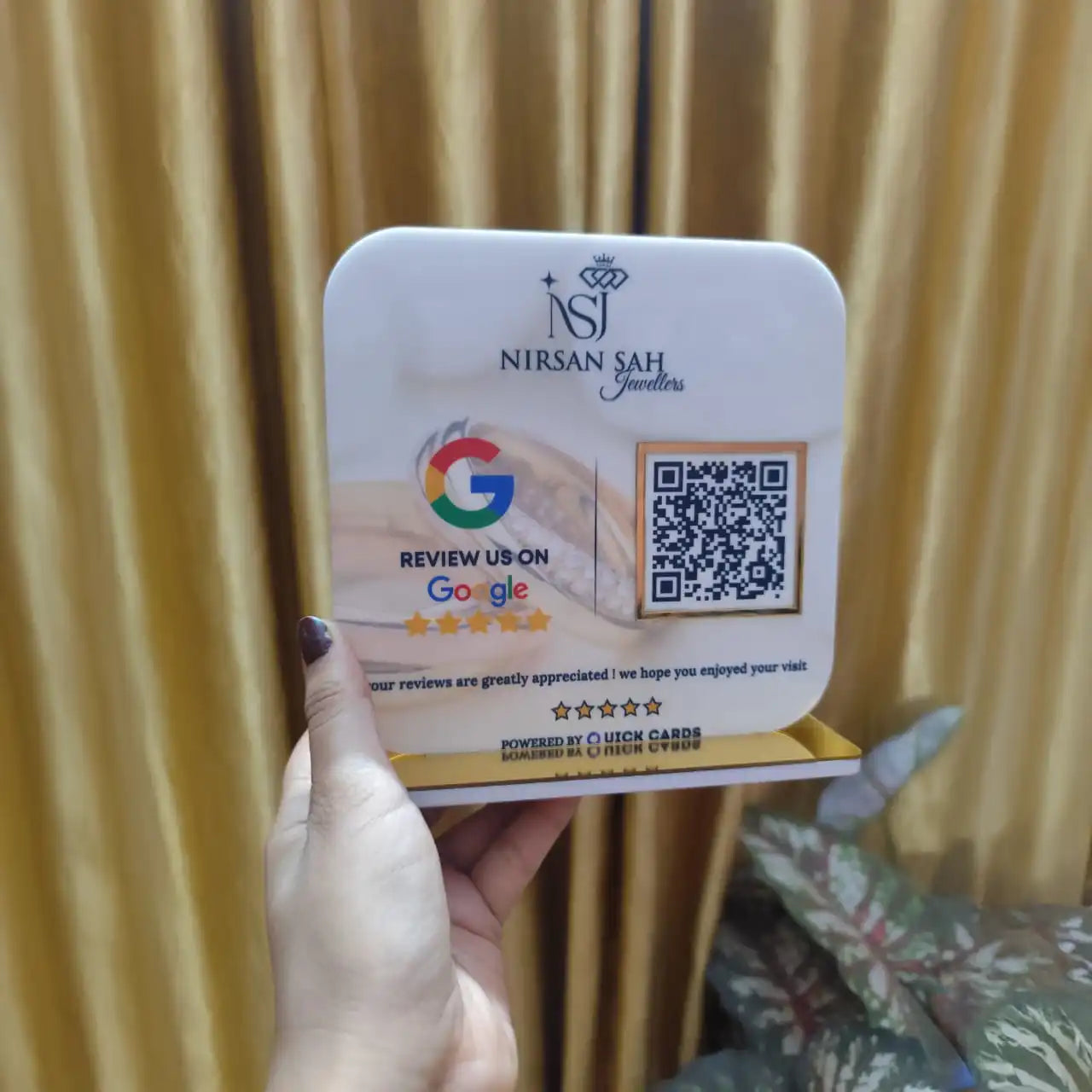 Google Review Standee for Businesses