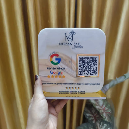 Google Review Standee for Businesses