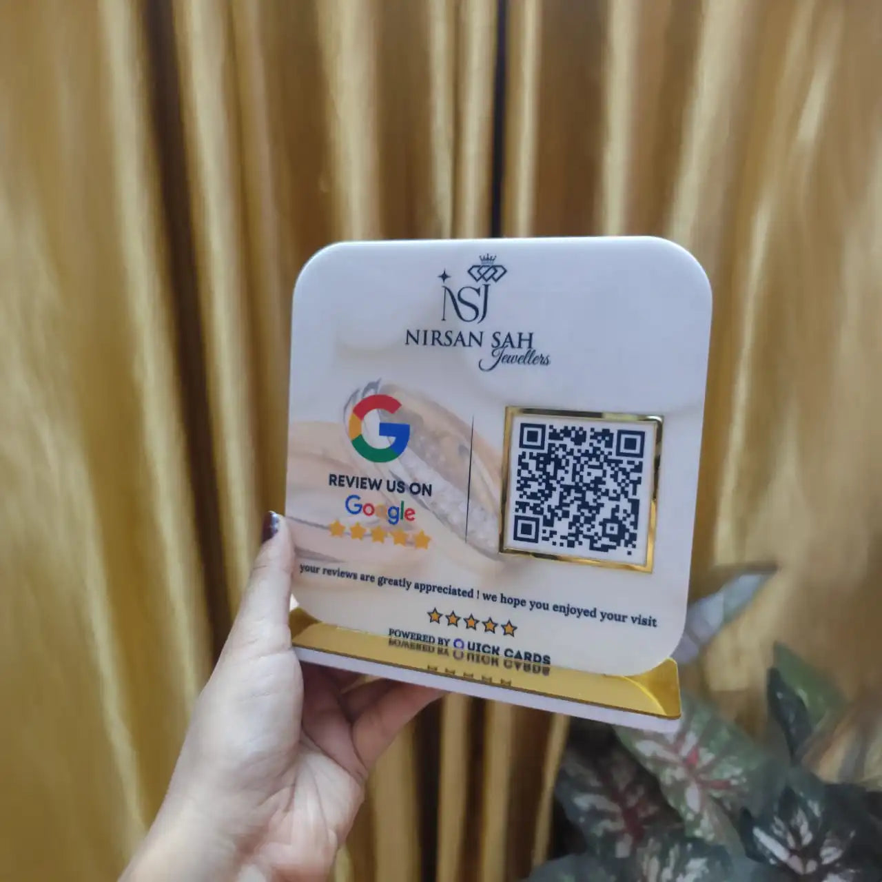 Google Review Standee for Businesses