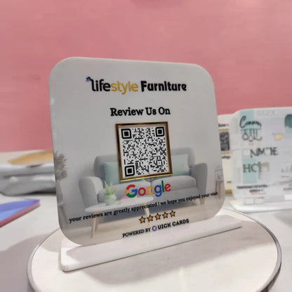 Google Review Standee for Businesses