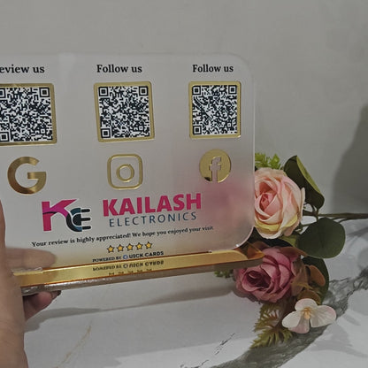 3 QR Semitransparent